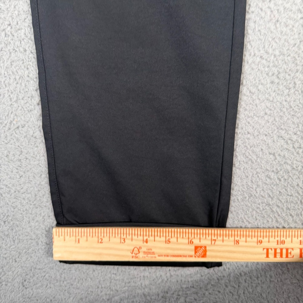 Peter Millar Pants Mens 36x28* Black EB66 Golf Performance Cuffed Casual Hemmed - Picture 7 of 10